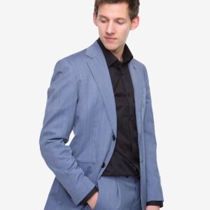 Casual Blazer Sea Blue